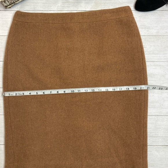 J. Crew Factory Wool Pencil Skirt - Picture 5 of 10